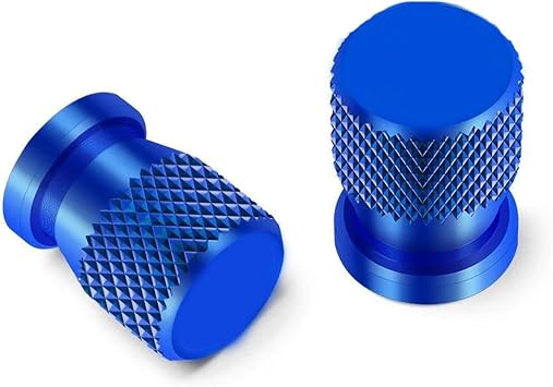 Motorbike Stem Cap Motorcycle Wheel Tire Valve Stem Caps Airtight Covers For Kawasaki For Ninja 300 250 ZX-6R ZX6R ZX7R ZX9R ZX10R Z400 2019 Z900 Z1000Blue