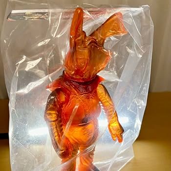 Amazon.co.jp: ゼットン 350 クリア オレンジ 彩色 ウルトラ怪獣