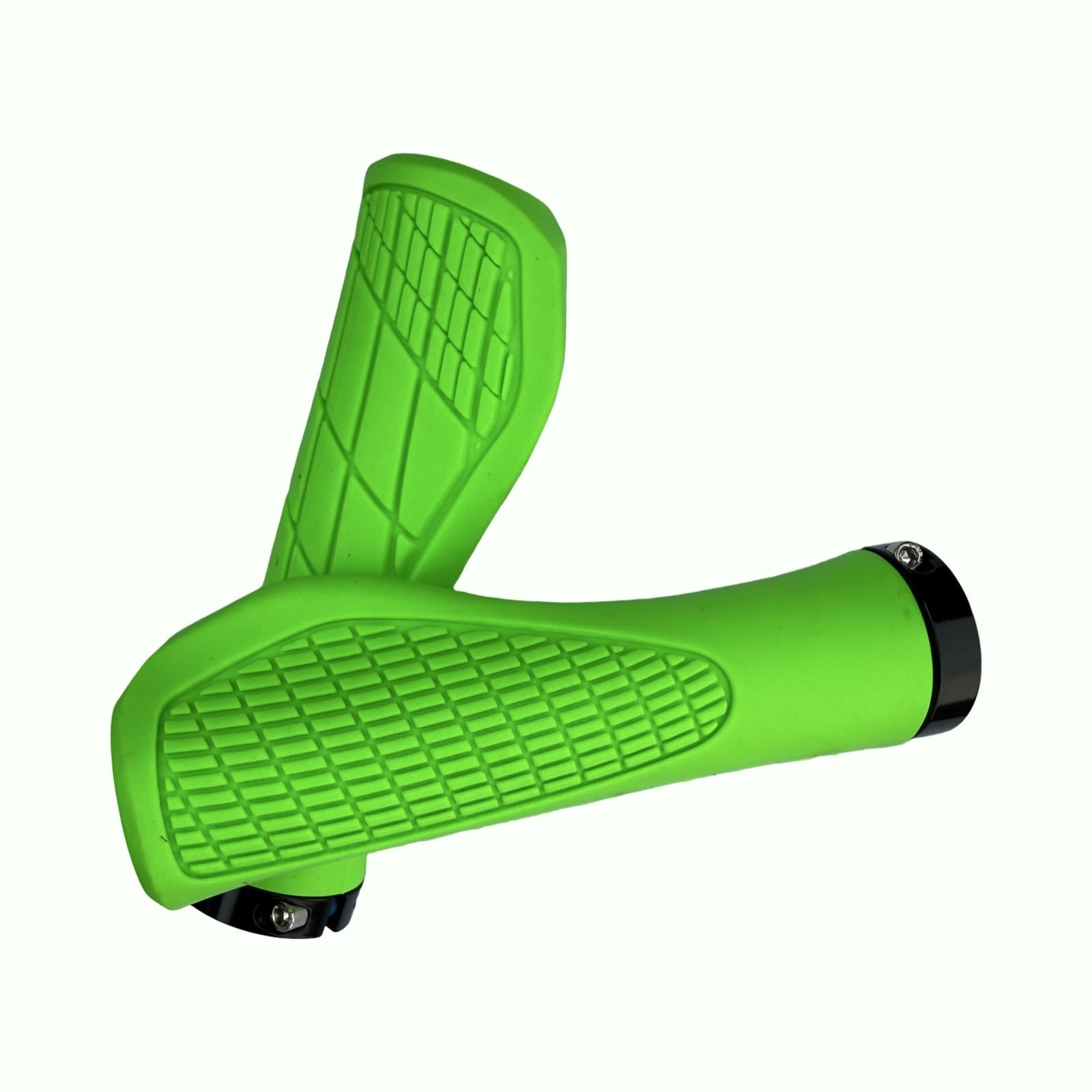 Wavva® Handle Grip for Cycle Non-Slip and Firm, Handles Grips Cycling Lock-on Anti-Slip Bicycle Handlebar Grips for Beach Cruiser Razor Scooter Foldable Mountain Bicycle (Strong Ring (L))-picture-19