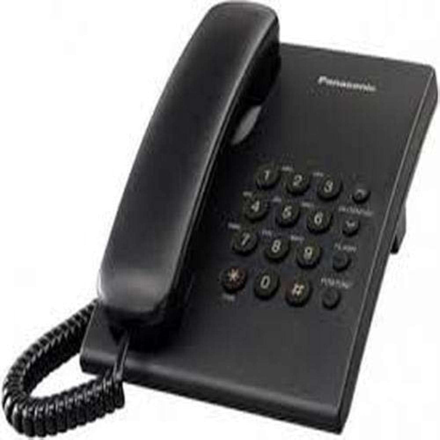 KX-TS500 Integrated Corded Telephone, Black