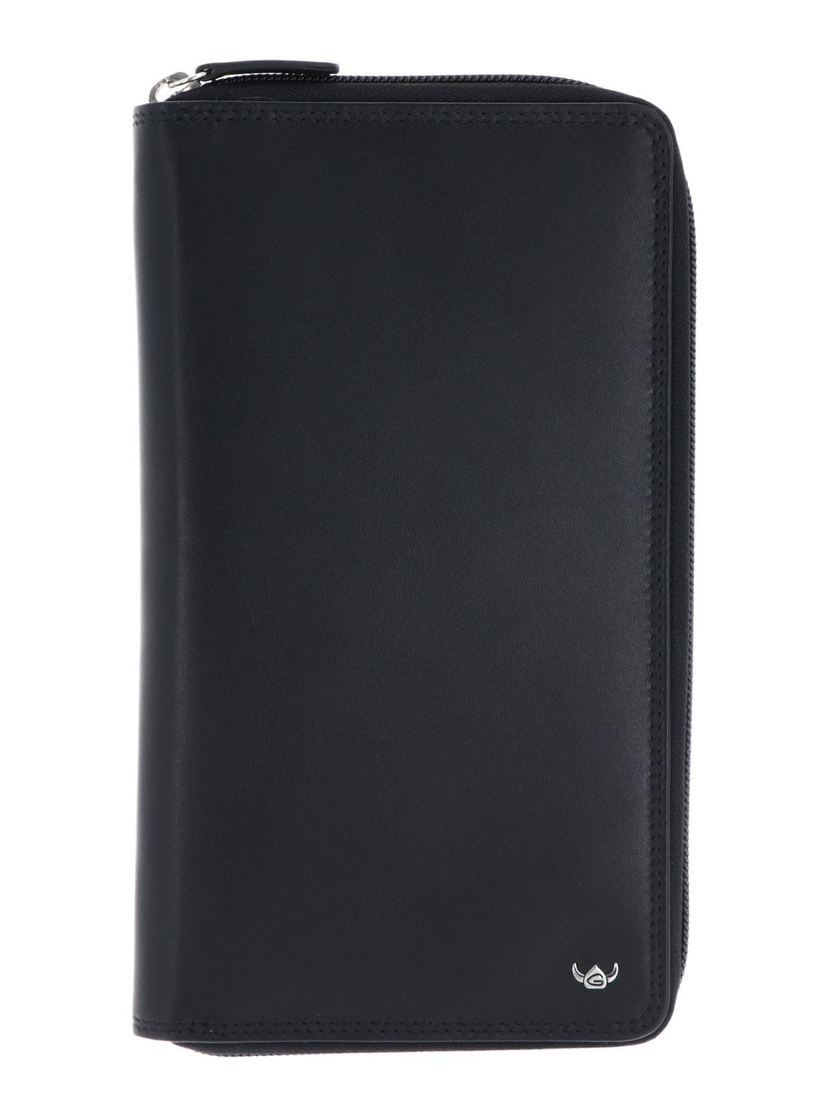 Golden Head RFID Protect RV-Reise Brieftasche Polo 4487, Schwarz, Taille unique, Klasyczny