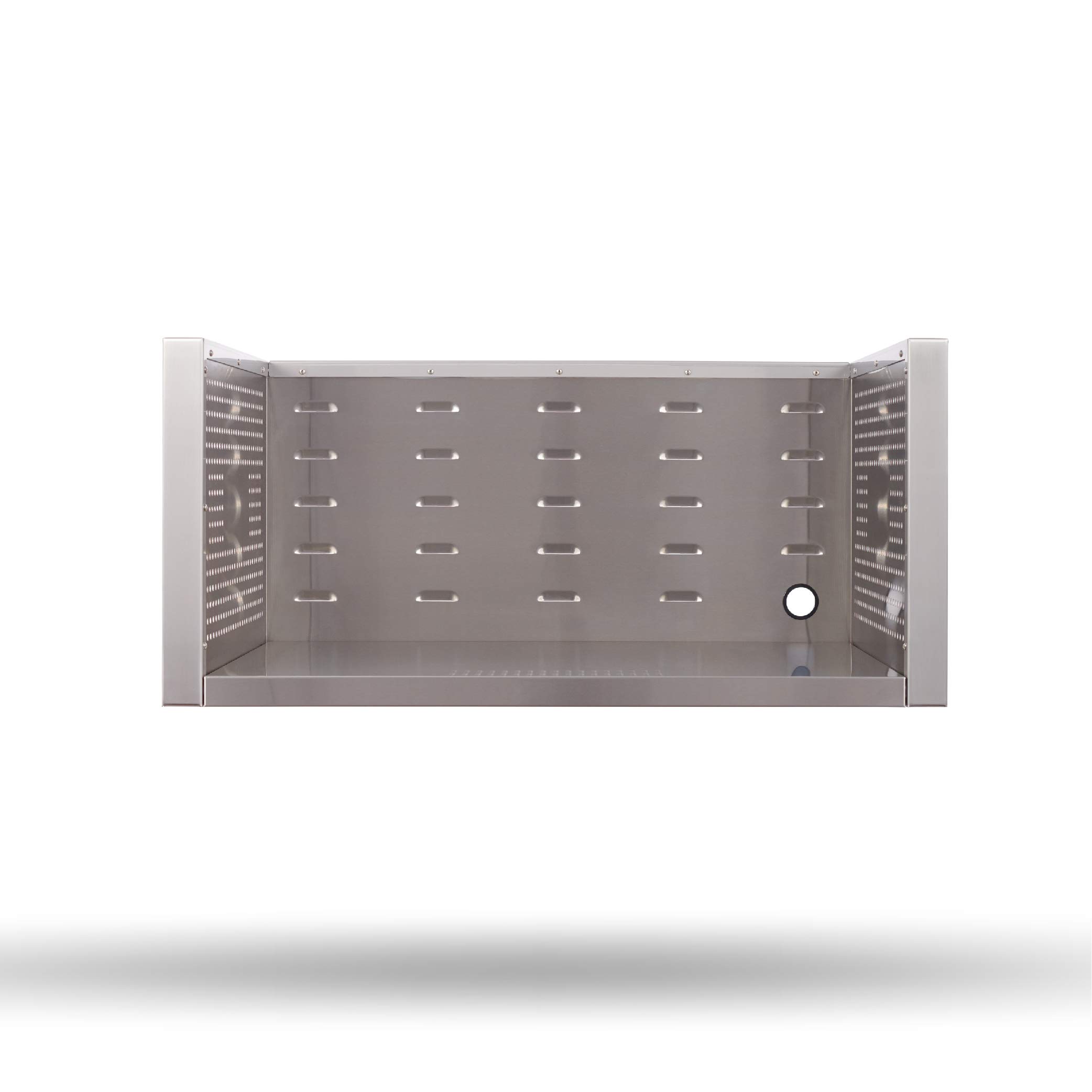 COYOTE OUTDOOR LIVINGCJAKTC1P28 27.25 in x 22.5 in x 17.25 in Stainless Steel Utility Cart Wagon