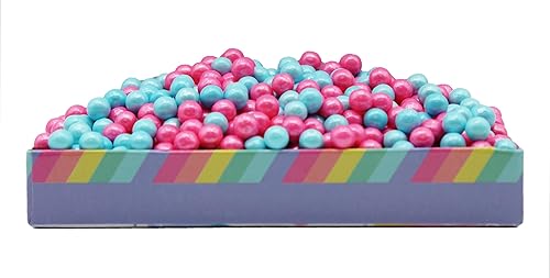Miniatura 4 de Gender Reveal Perlas Perlas Rosa Y Azul Caramelo Duro 1 Libra Decoración De Fiesta Comestible