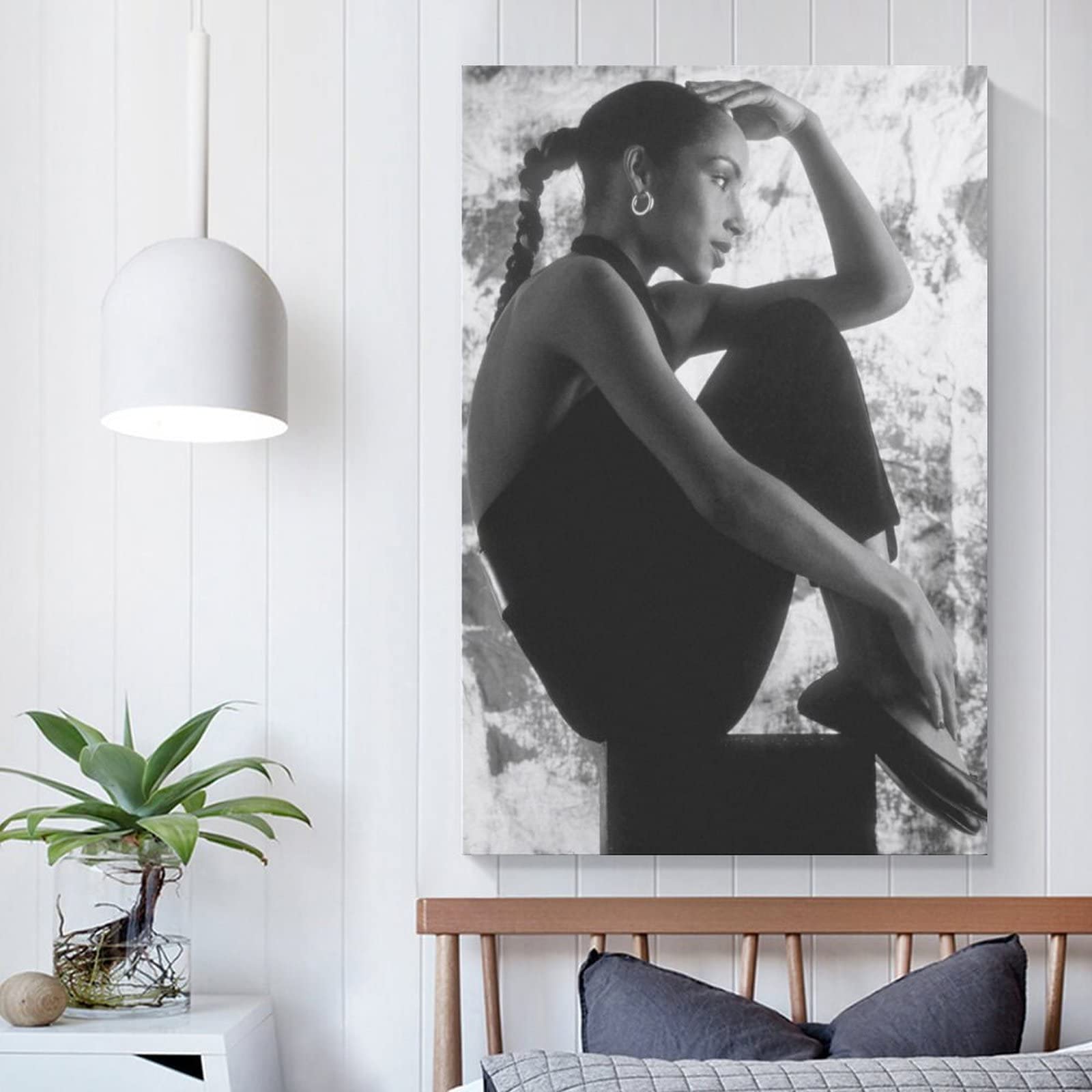 ceok Sade Posters The Best of Sade Moive Poster Wall Art Decor Print Picture Paintings for Living Room Bedroom Decoration 30x45cm Without Frame