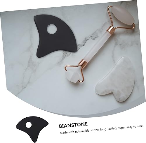 Miniatura 9 de Healifty 3 piezas de piedra gatillo masaje físico hinchado corporal masaje muscular Sha masajeador de spa cuello con líneas de piel, herramientas de