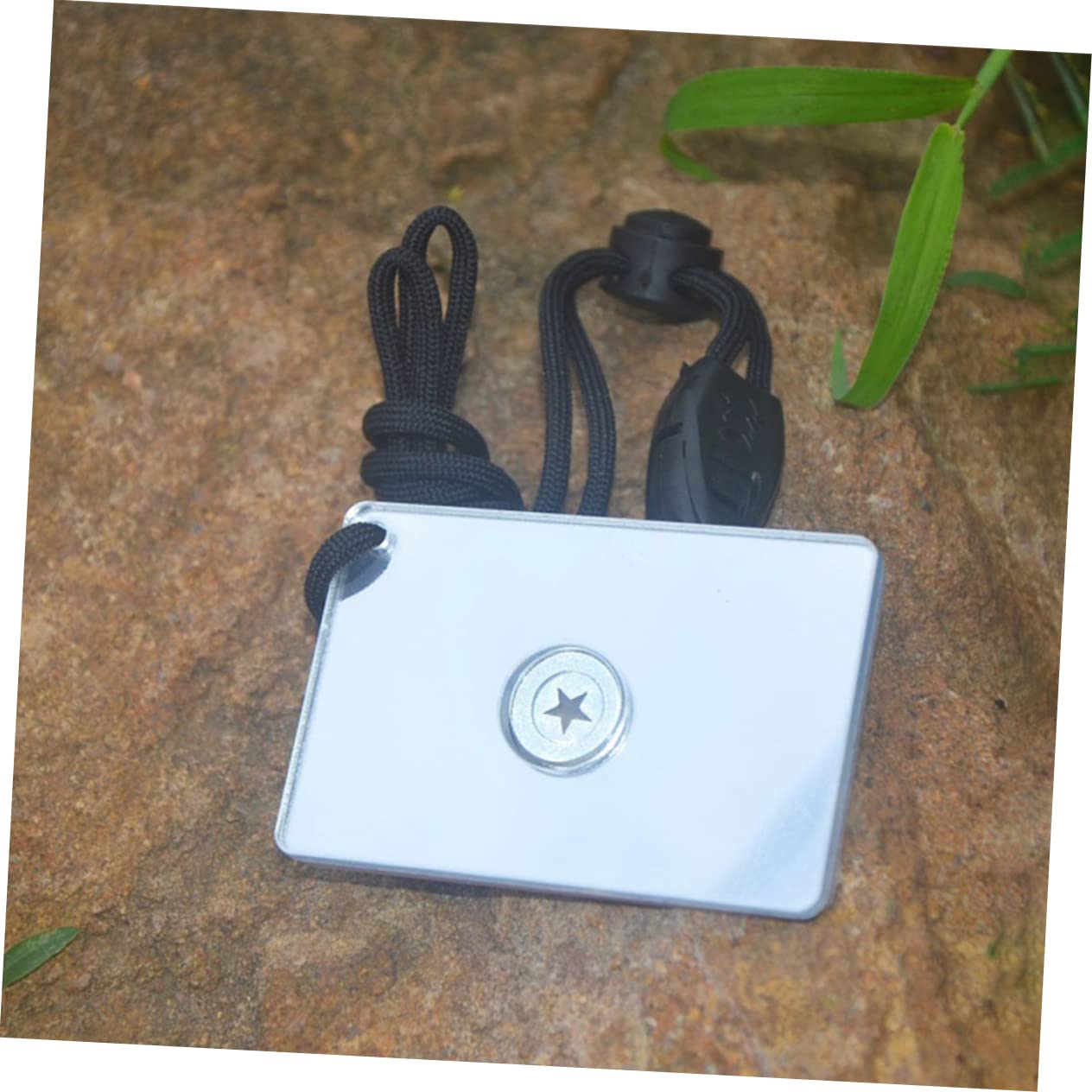 Toddmomy Outdoor Signal Mirror Reflektierender Notfallspiegel Für Survival Camping Schutzfolie Für Sichtbarkeit