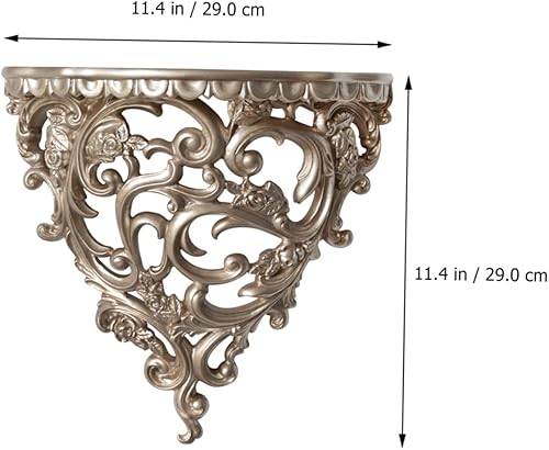 Miniatura 3 de Uonlytech Decoración de pared tallada hueca estantería estantería estantería decoración estante entrada estante hueco pared maceta estante