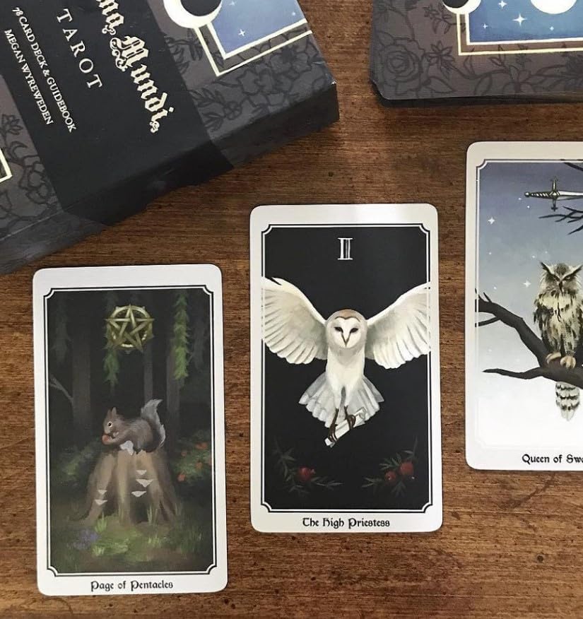 Miniatura 3 de Anima Mundi Tarot - 78 Cartas Doradas de Sabiduría Animal Mística