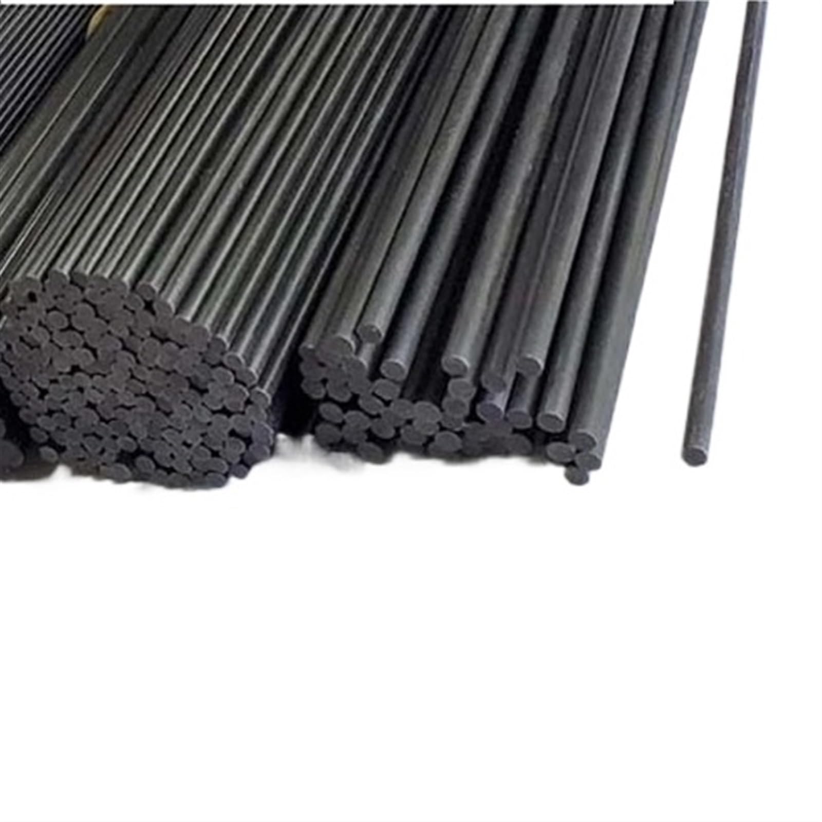 10Pcs/Set Carbon Fiber Rods 1.5mm for RC Plane DIY tool wing tube Quadcopter arm 0.5 meter Carbon Fiber Rods