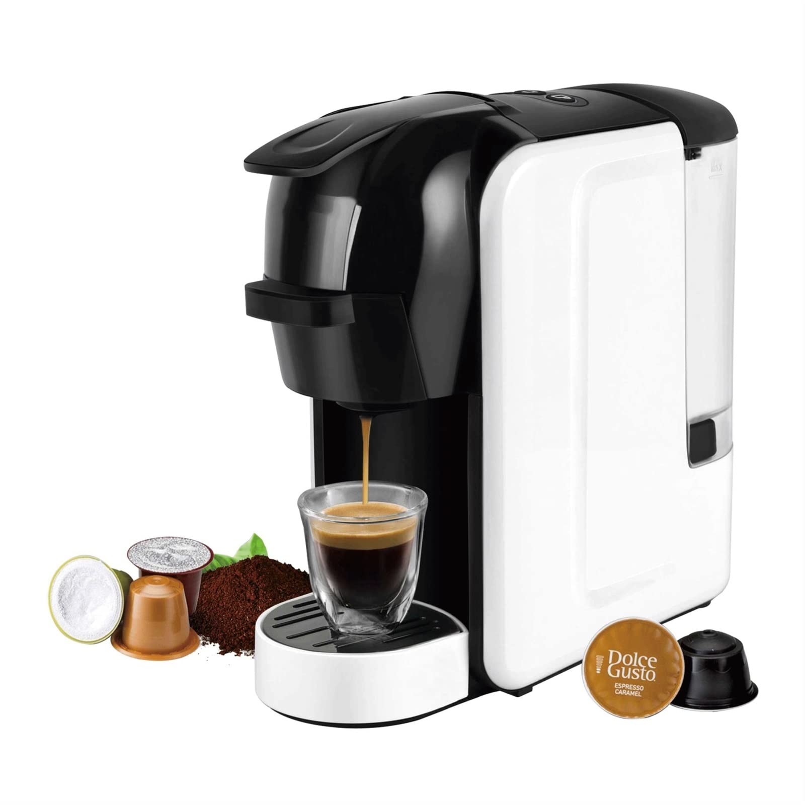 DieffematicKF Cafetera Cafetera Cápsula Cafetera Múltiple Cápsula