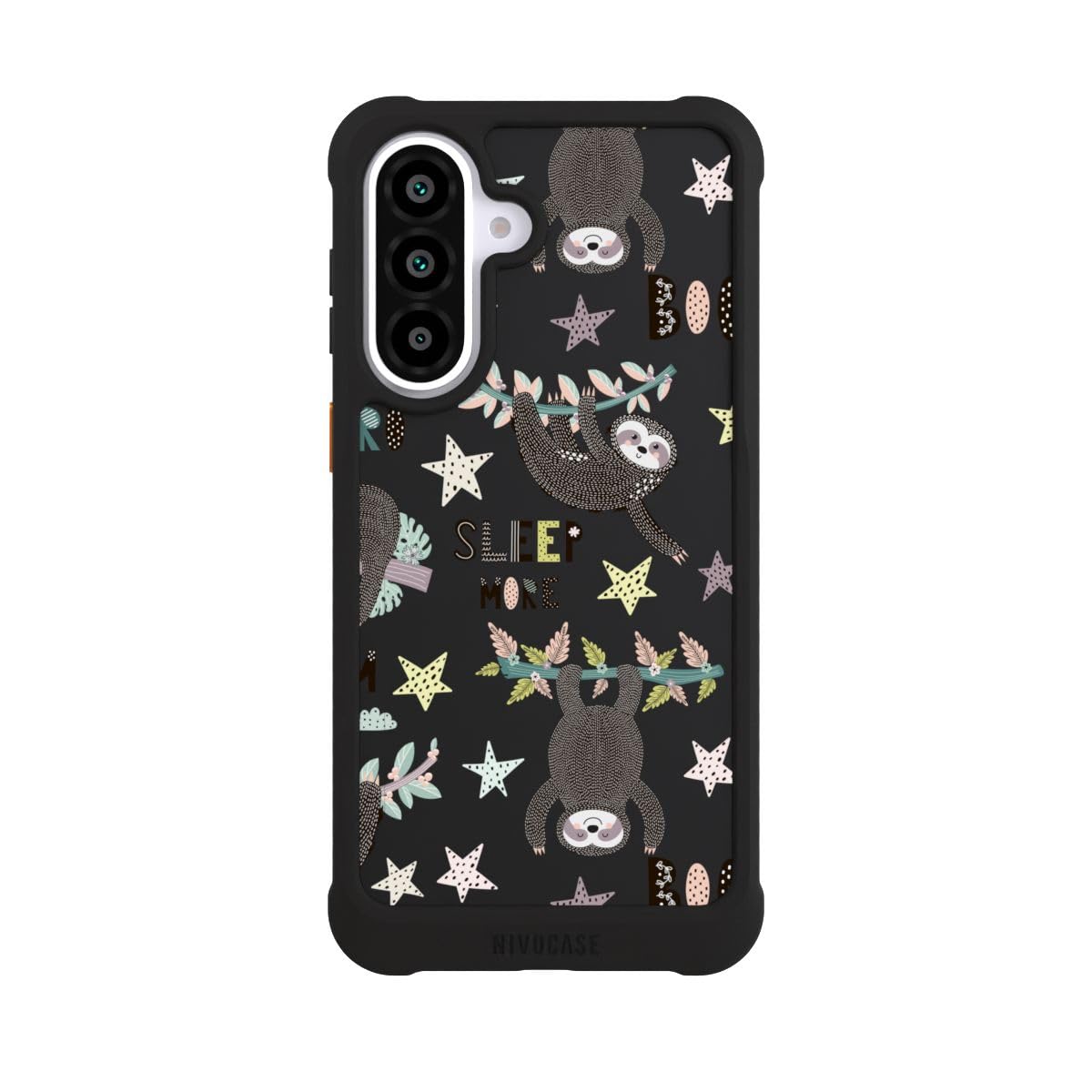 Custodia per Samsung Galaxy A57 5G Bradipo Trasparente Stella
