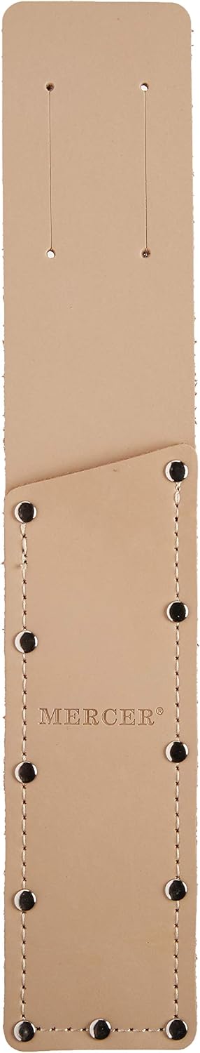 Mercer Culinary Leather Sheath for M23840 Produce Knife, Stainless Steel, Brown