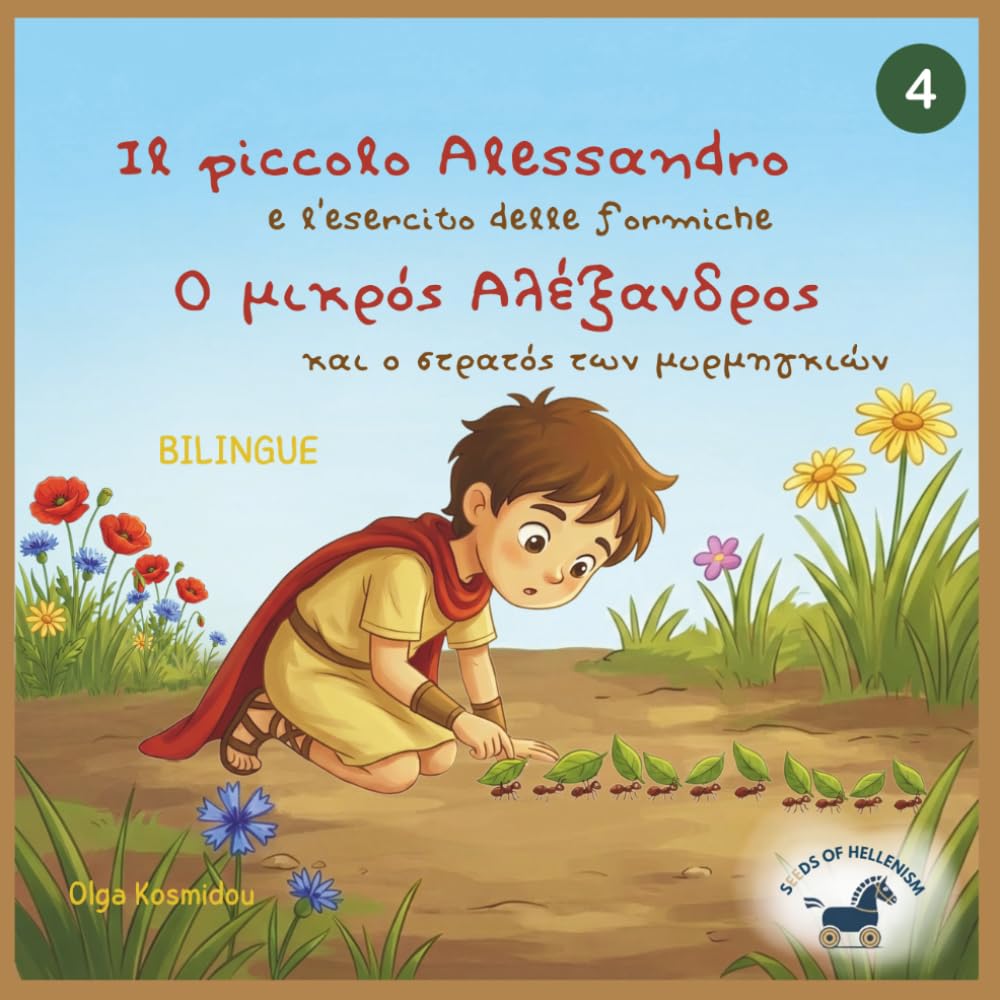 Il piccolo Alessandro e l’esercito delle formiche — Ο Μικρός Αλέξανδρος και ο Στρατός των Μυρμηγκιών: Una biofiaba bilingue greco–italiana ispirata ... bilingui dall’infanzia di Alessandro Magno)