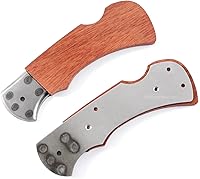 Vista 6 de EZSMITH Kit de fabricación de cuchillos – Ranger Lockback – Serie de cuchillos plegables de bricolaje – (kit de piezas)