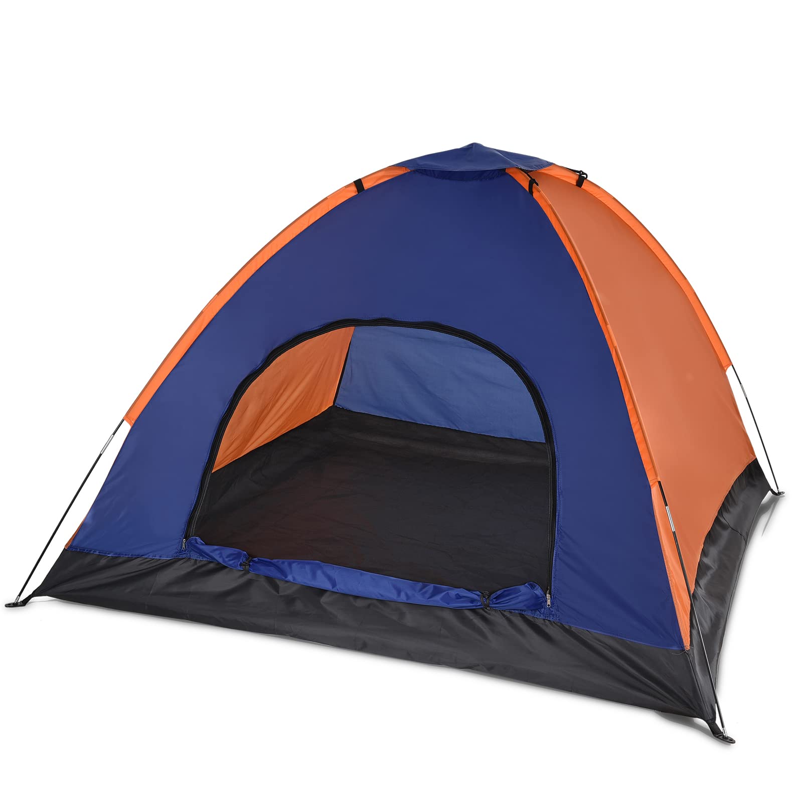 Tente de Camping pour 3-4 Personnes, légère, pour randonnée en Plein air, avec Mouche de Pluie, pour Camping Familial, randonnée, Plage