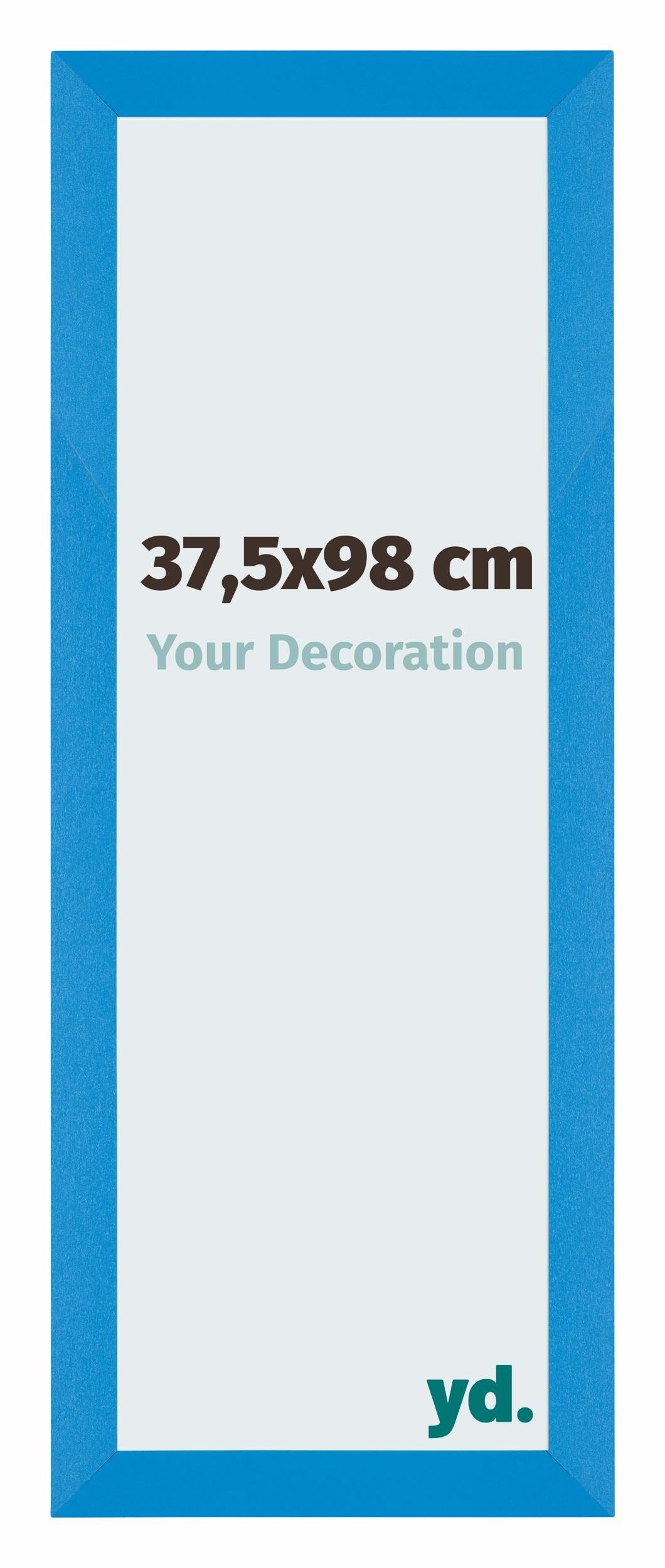 Your Decoration - Puzzle frame 37,5x98 - Bright Blue - Puzzle frame 1500-2000 Pieces - MDF Photoframe - Mura