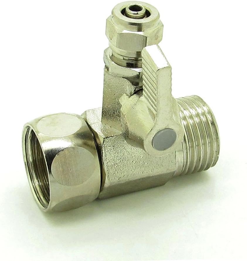 1/2" to 1/4" RO Feed Water Adapter Ball Valve Faucet Tap Feed Reverse Osmosis