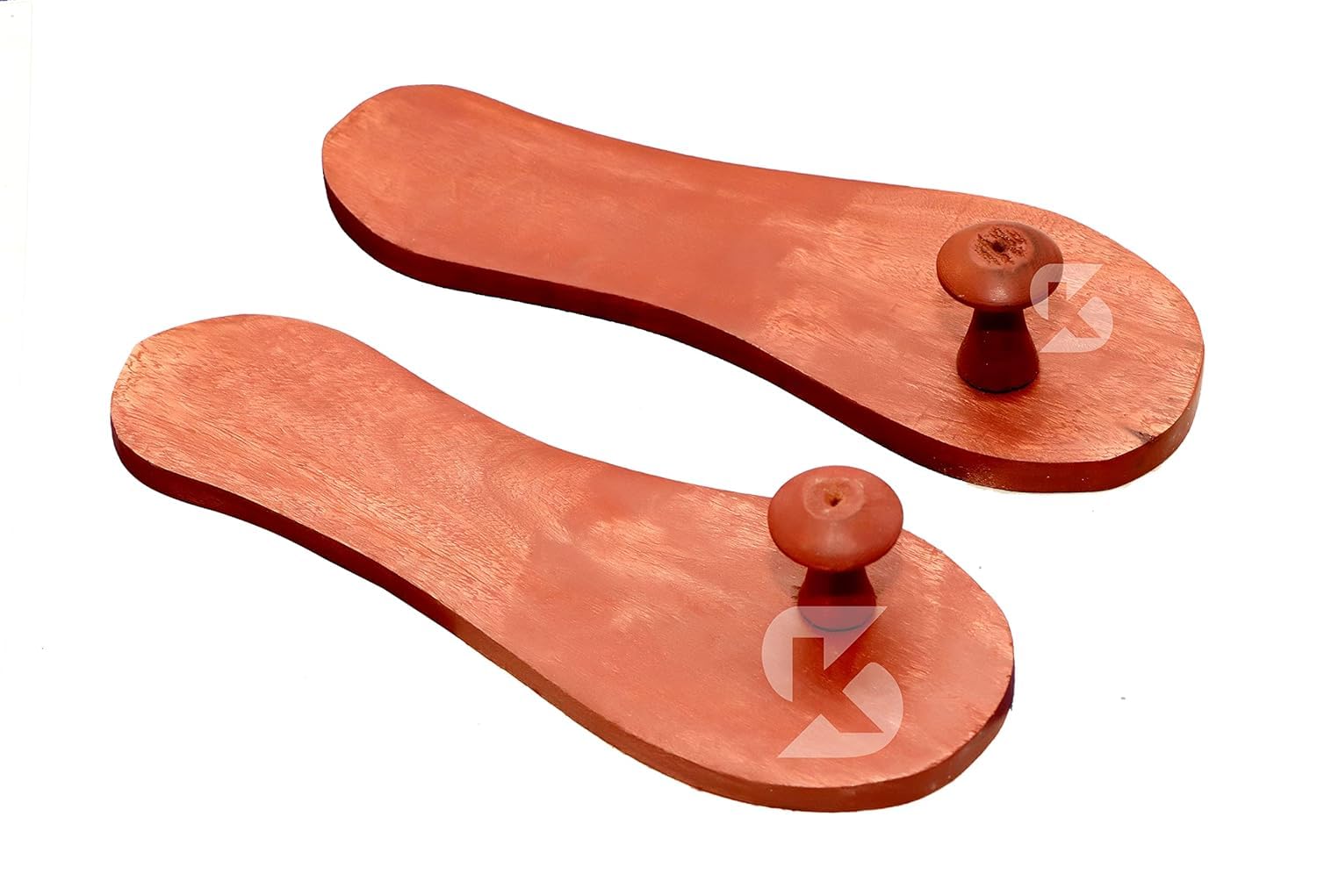 Eversky01 Handicraft Khadau Chappal Wooden Colorful For Both Men And Women (Red 10 inch) | Pooja Article Pack of 1 (B0CWDYL8J5) Amazon Price History, Amazon Price Tracker