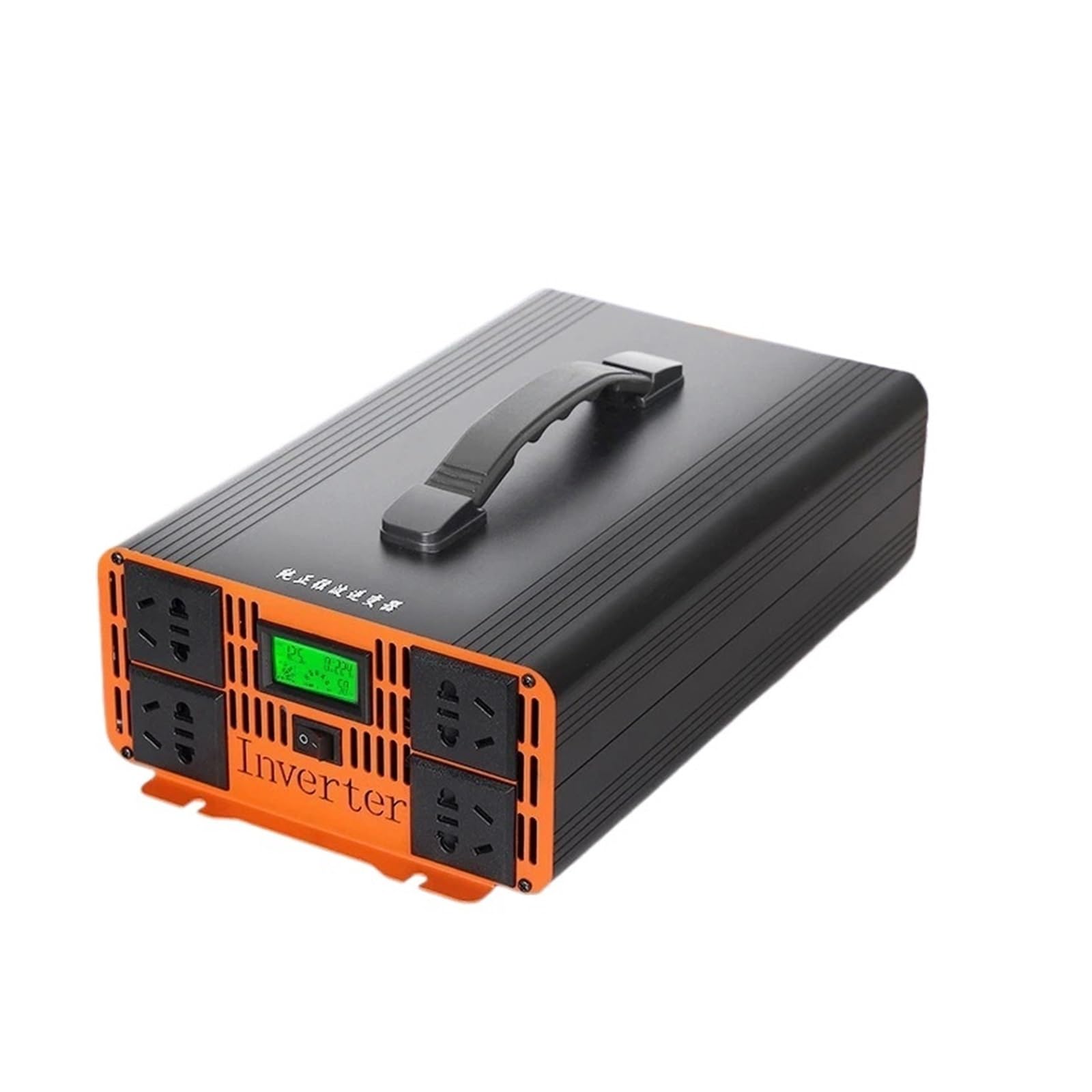 SWEWDSQG Universal Pure Sine Wave Inverter 2600W 5400W Power 12V-72V To 110V 220V Converter Inverters(12V,220V-230V(60Hz))