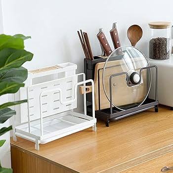 Amazon｜YTOPRO まな板スタンド 包丁立て 箸立て 鍋蓋スタンド 防錆 多