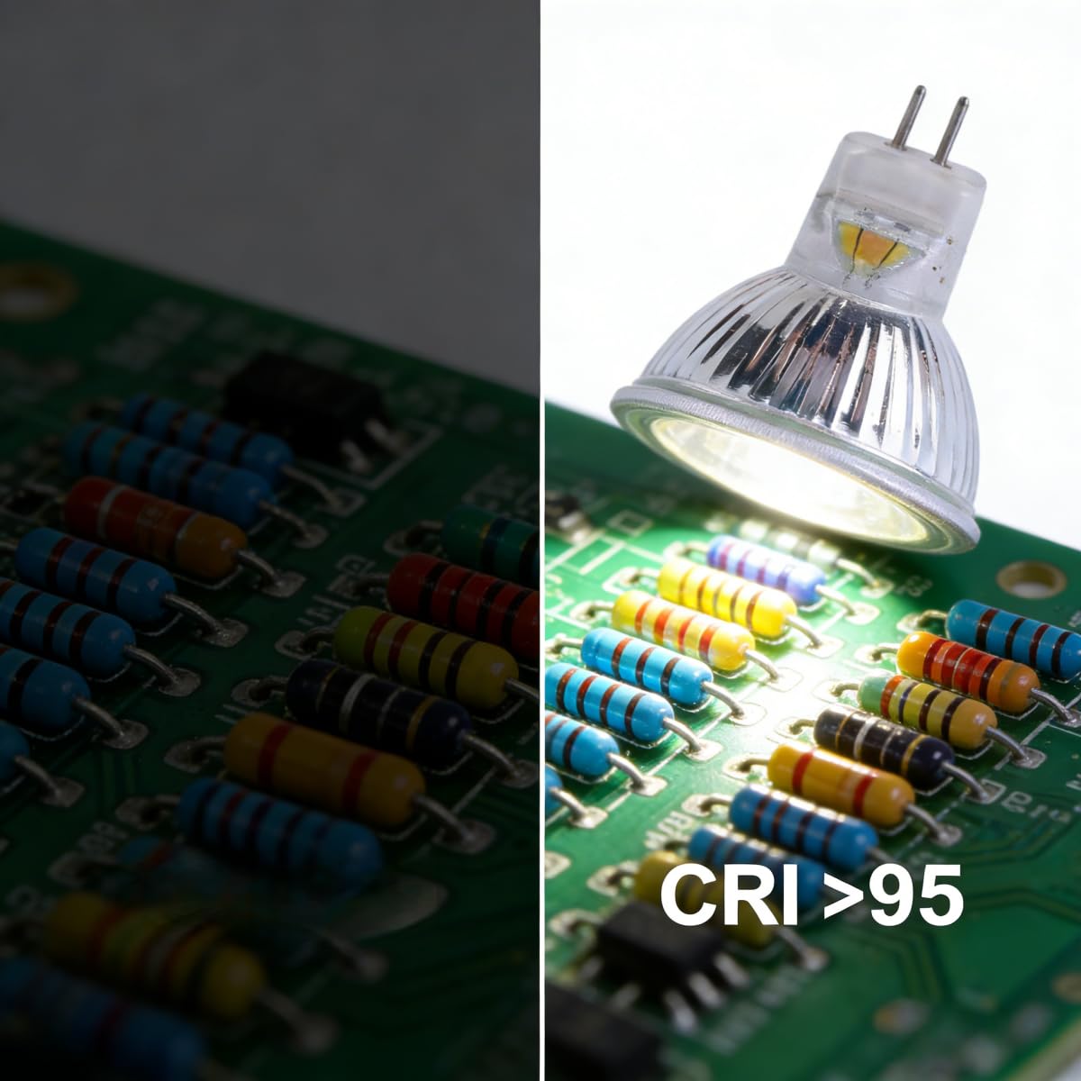 ¡MR11 lámpara halógena 6V GU4/G4 regulable 2700K blanco cálido reflector halógeno-perfecto para la iluminación del microscopio y la luz de trabajo! 4 Pcs 5W 80 Lumen