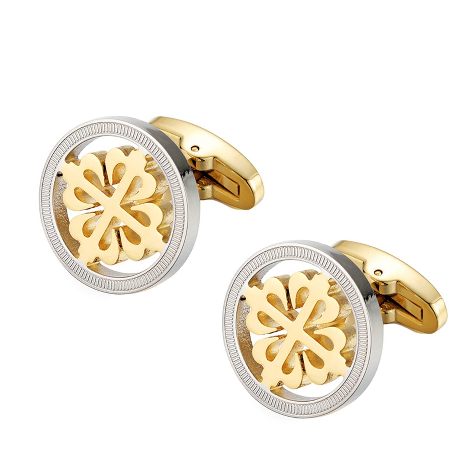 Gemelos para Hombre Gematlinks Acero inoxidable for el negocio de bodas la camisa for hombres para Fiesta de Boda de Negocios