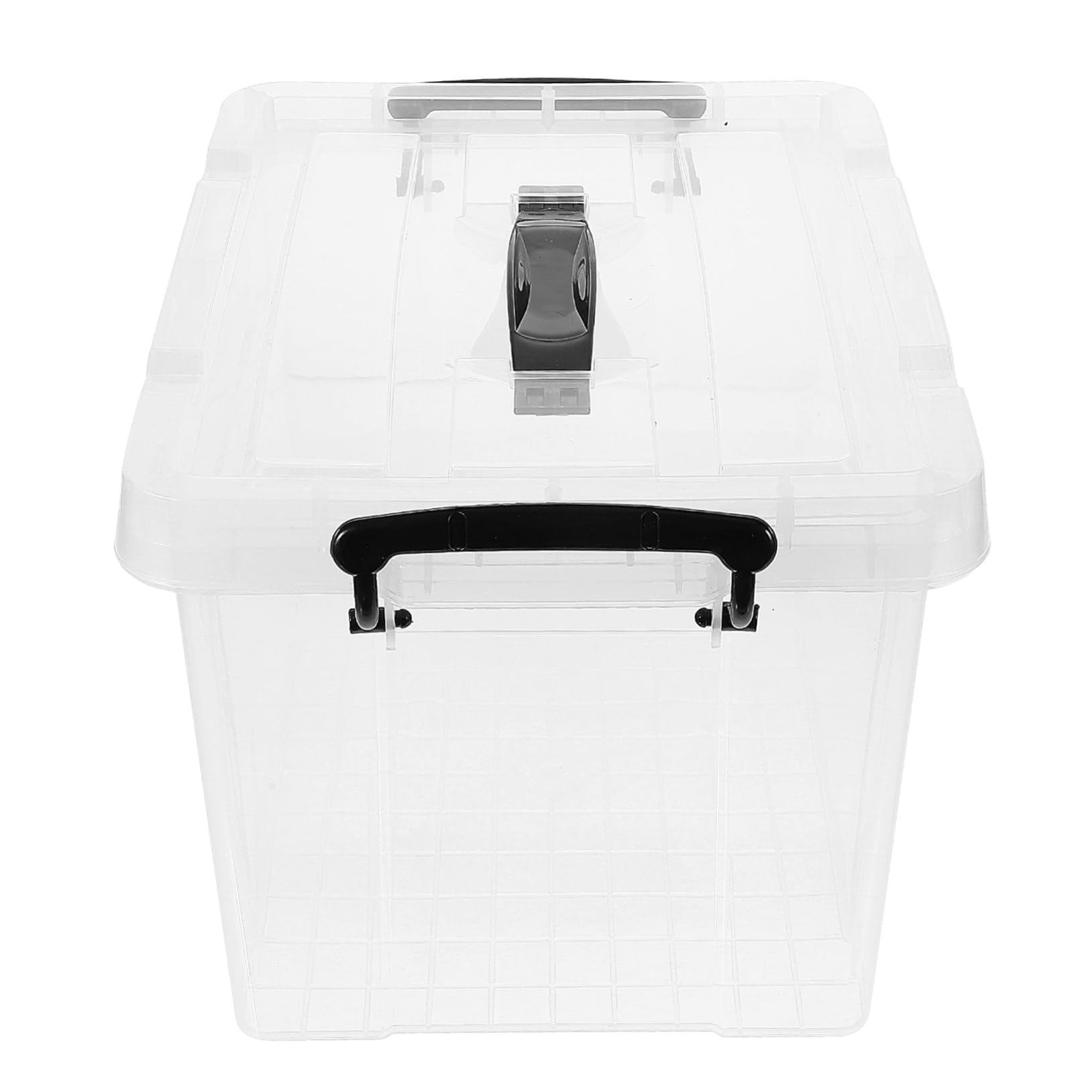 STOBAZA Aufbewahrungsbox Mit Deckel Aus Kunststoff Organizer Für Bett Groß Für Kleidung Und Kleinteile Stabil Und Wiederverwendbar