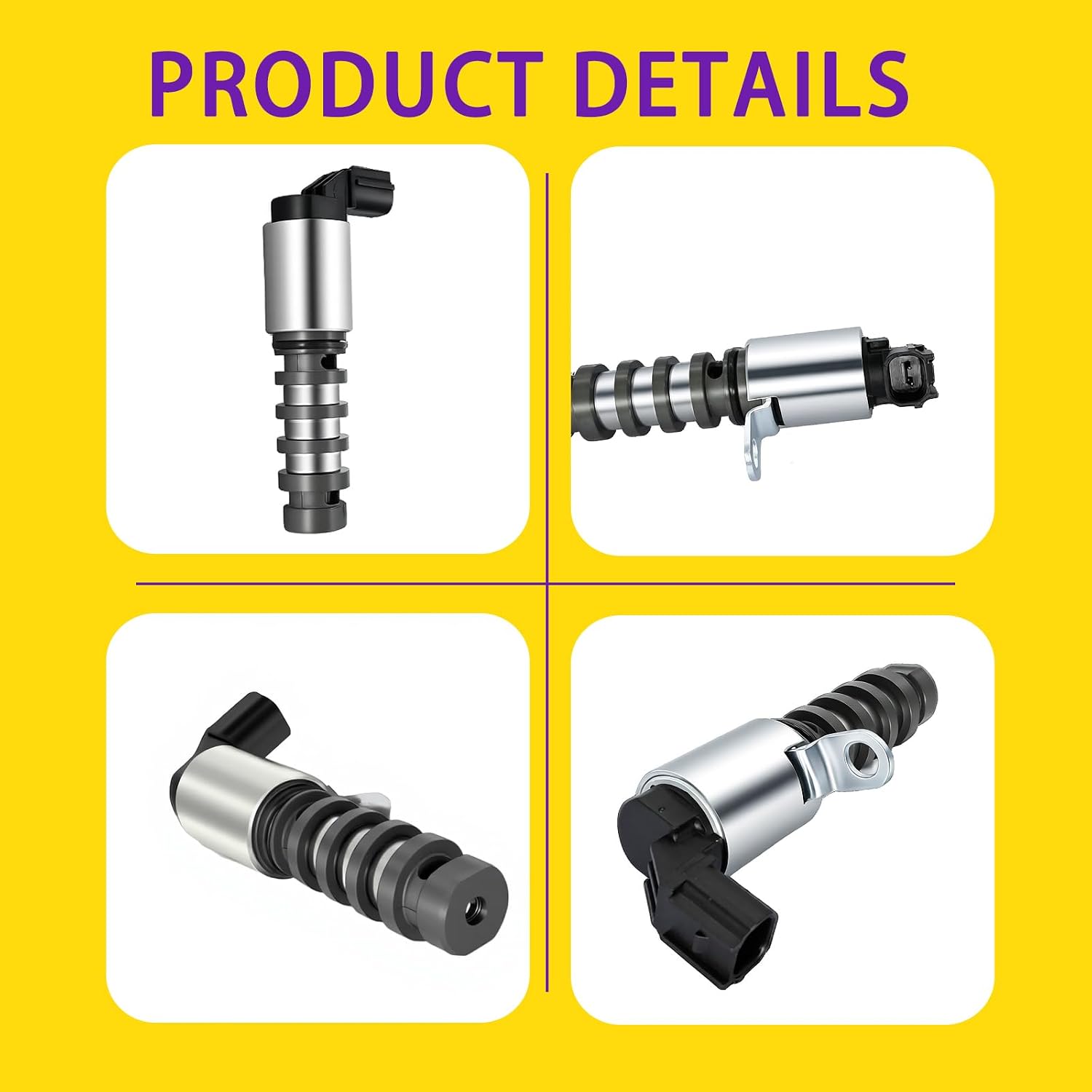 Engine Variable Valve Timing VVT Solenoid Camshaft Position Actuator Compatible with Honda CR-V CRV Accord Fit for Acura TLX ILX L4 2.4L 13 14 15 16 17 19 18 20 21 22 2013-2022 Replaces 158305A2A01