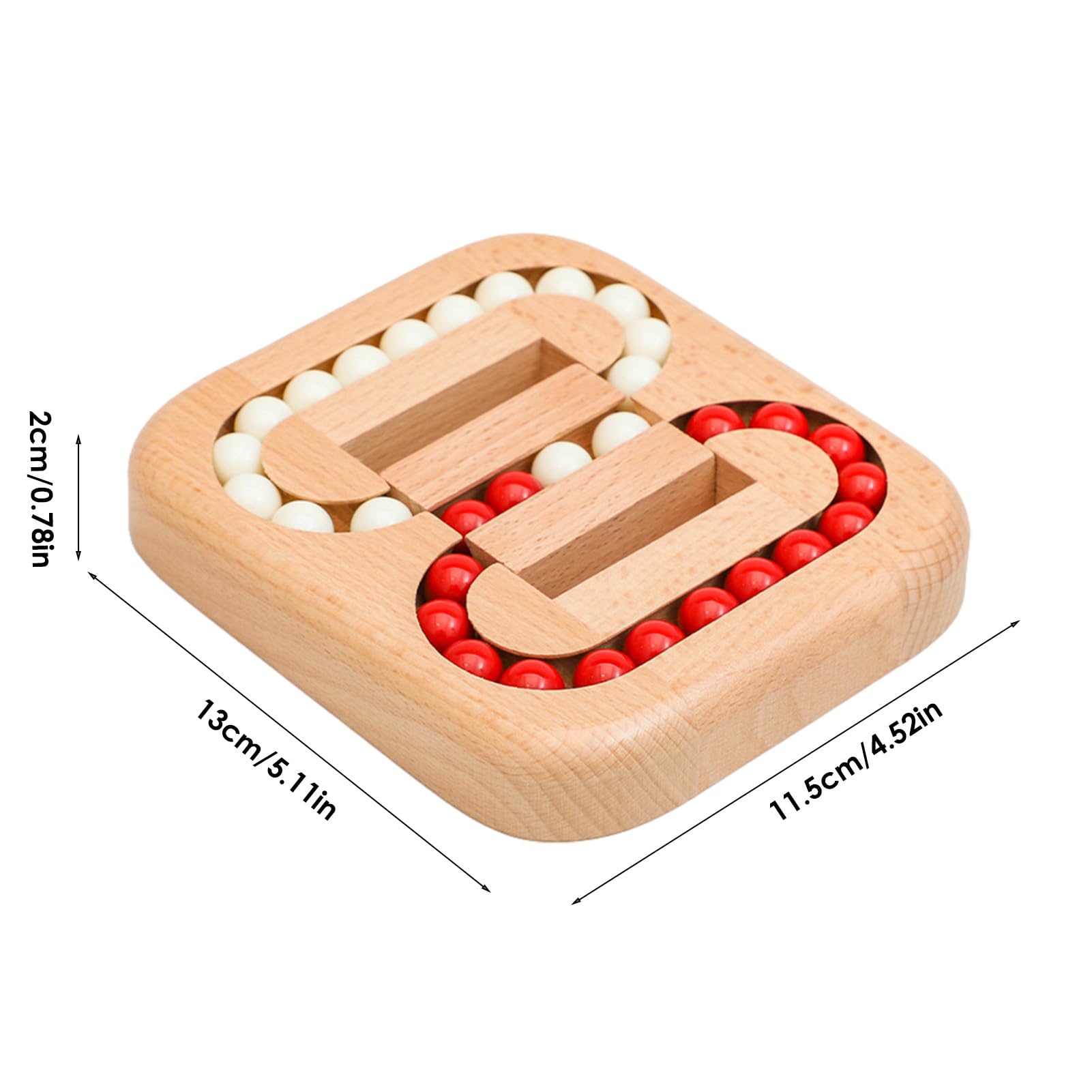 Magic Bean Cube – Puzzle Fidget En Bois Pour Concentration Et Relaxation – Cadeau Enfant Adulte
