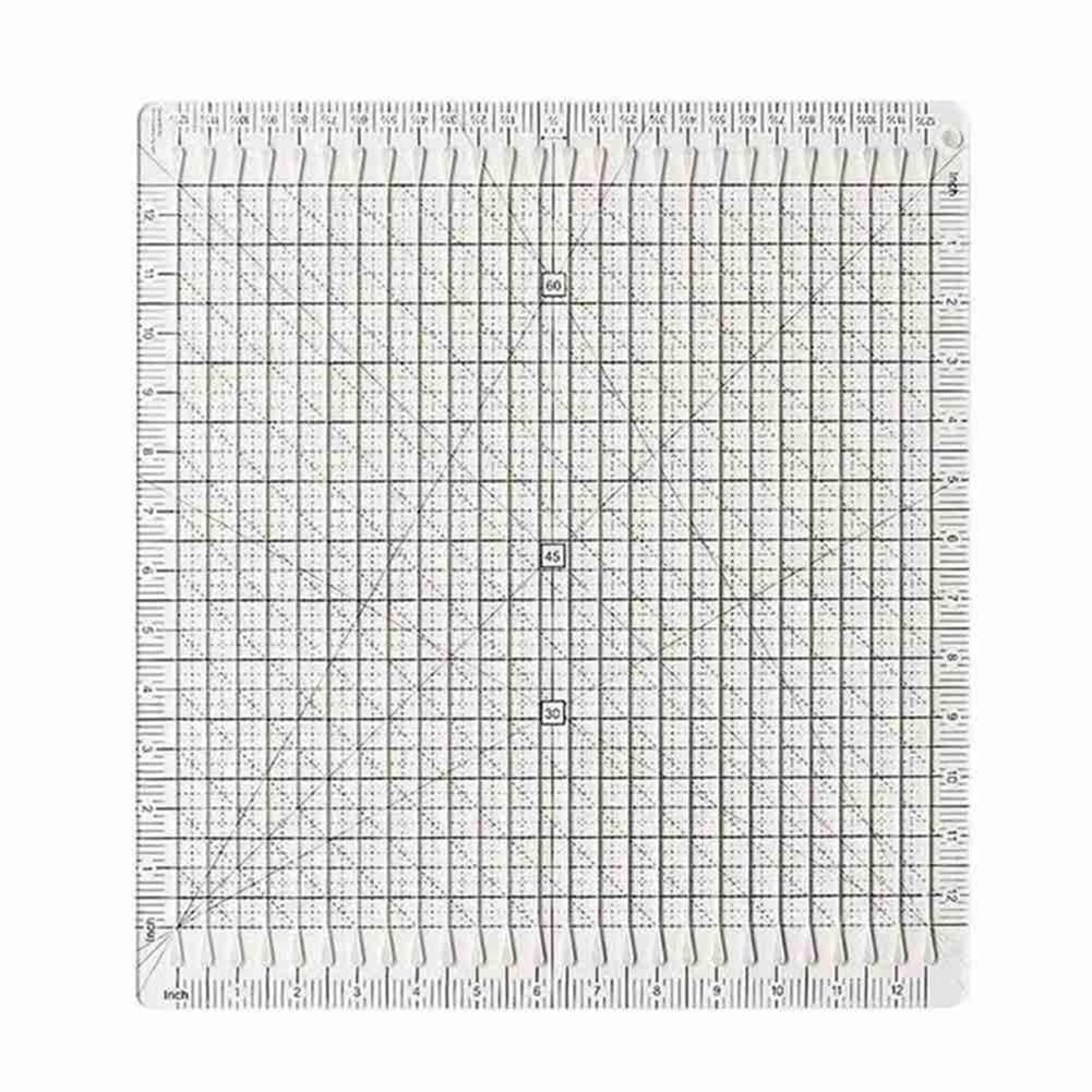Vjsujehgy Sewing Supplies Sewing Ruler Template DIY Craft T-Shirts Ruler Patchwork 5-in-1 Quilt Cutting Ruler