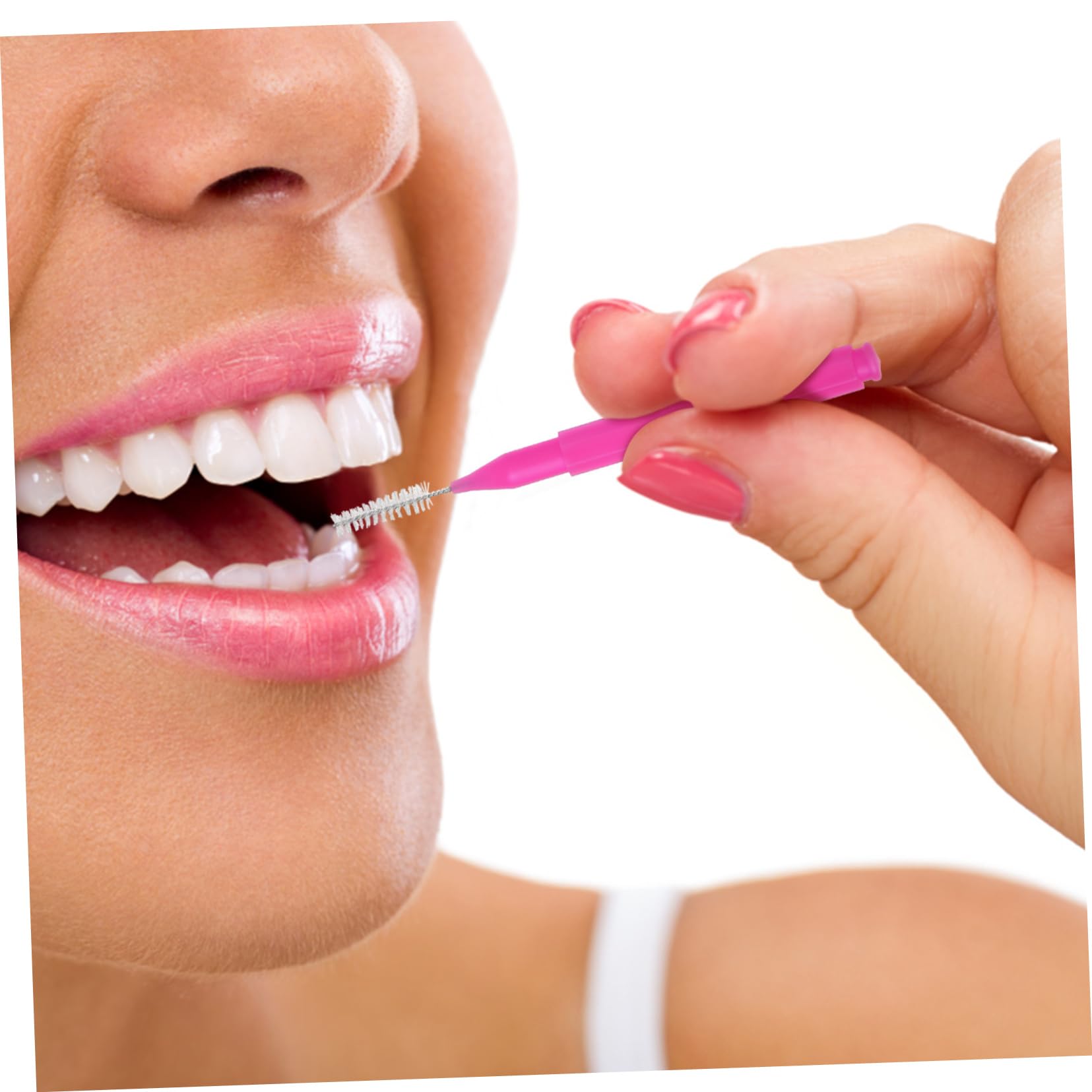 CALLARON 300pezzi Spazzolini Interdentali Per Apparecchi Dentali Tra e Colori Per Orale