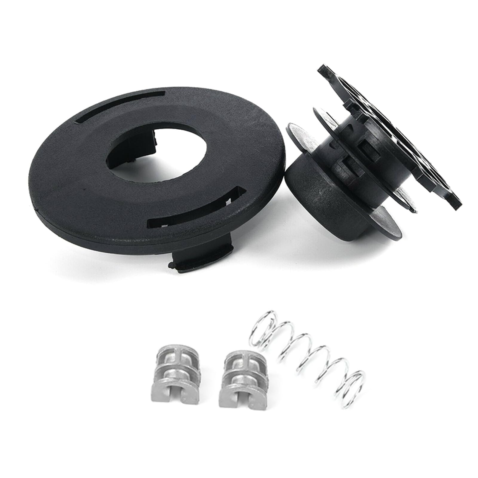 6 Carretes + Tapa Para Cabezal De Desbrozadora Stihl – Compatible Con Modelos 25-2, FS 130, 55, 80, 90, 100, 110, 120