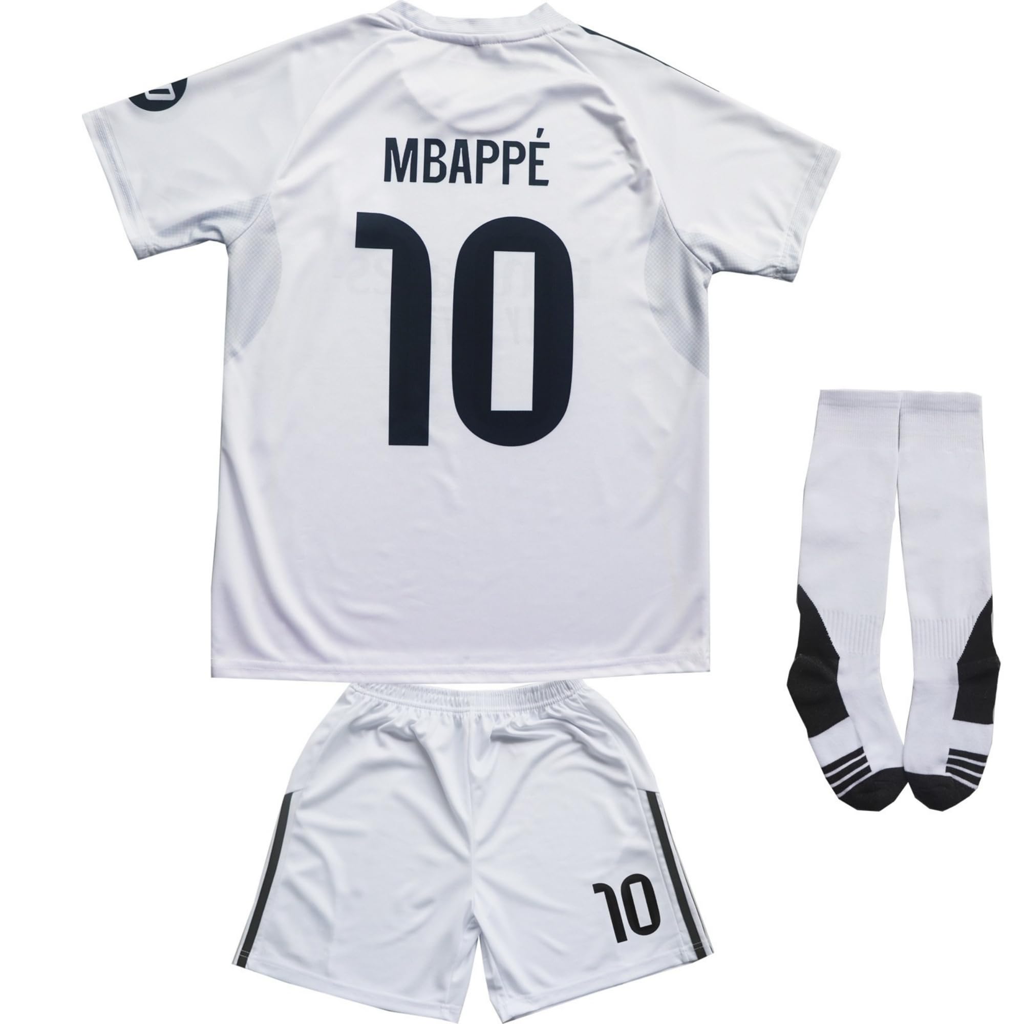 ORGBRAIN #10 Football Soccer Kids Jersey Shorts Socks Set Youth Sizes