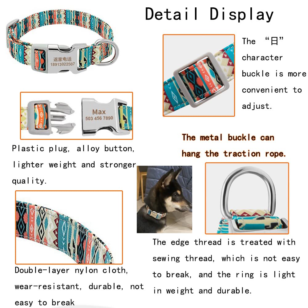 Amazon | MYLOY 名札付き 名前犬首輪 ネームプレート IDタグ