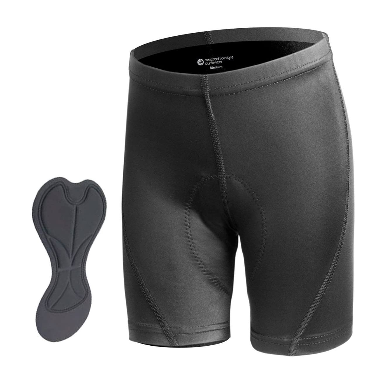 Aero Tech Youth USA Pro Padded Bike Shorts
