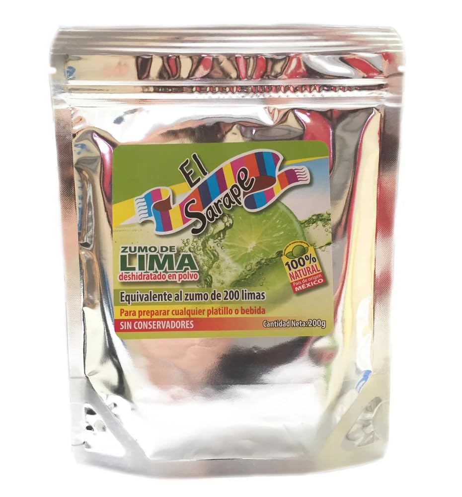 El Sarape Zumo de lima en polvo 200gr