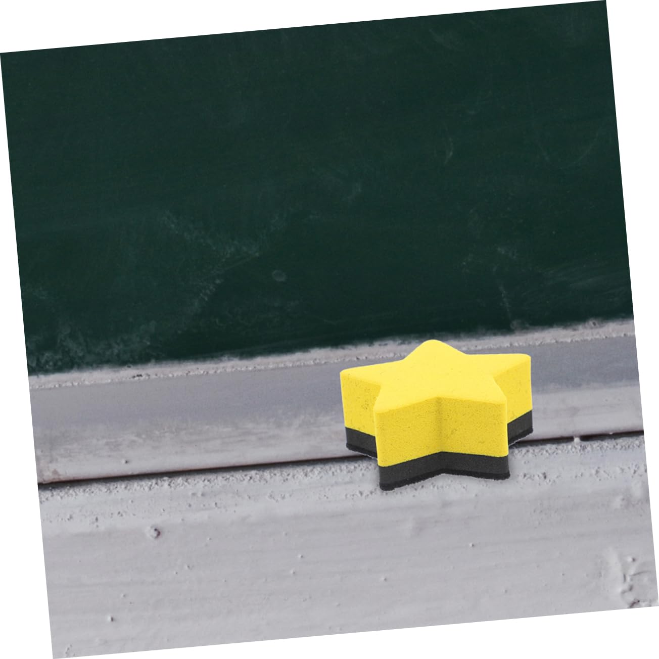 HOMSFOU 5 Sätze Pentagramm-radiergummi Büro-trockenlöscher Party Gummi-radiergummis Studenten Wiederverwendbare Filzradierer Eva Radiergummis Filzstoff Yellow 15 Stücke * 5