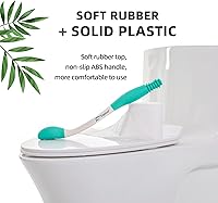 Vista 10 de Fanwer Herramientas para el inodoro, toallita cómoda de largo alcance, extiende tu alcance más de 15 pulgadas de papel higiénico o toallitas