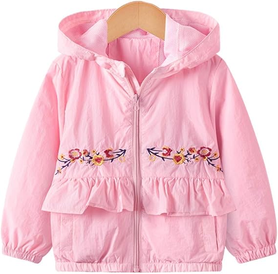 Amazon Hasenciv スプリング コート キッズ 子供服 女の子 花柄 ウインドブレーカー ジャンパー 刺繍 フリル メッシュ 薄手 アウター ピンク コート ジャケット 通販 Amazon Hasenciv スプリング コート キッズ 子供服 女の子 花柄 ウインドブレーカー ジャンパー 刺繍 フリル メッシュ 薄手 アウター ピンク コート ジャケット 通販