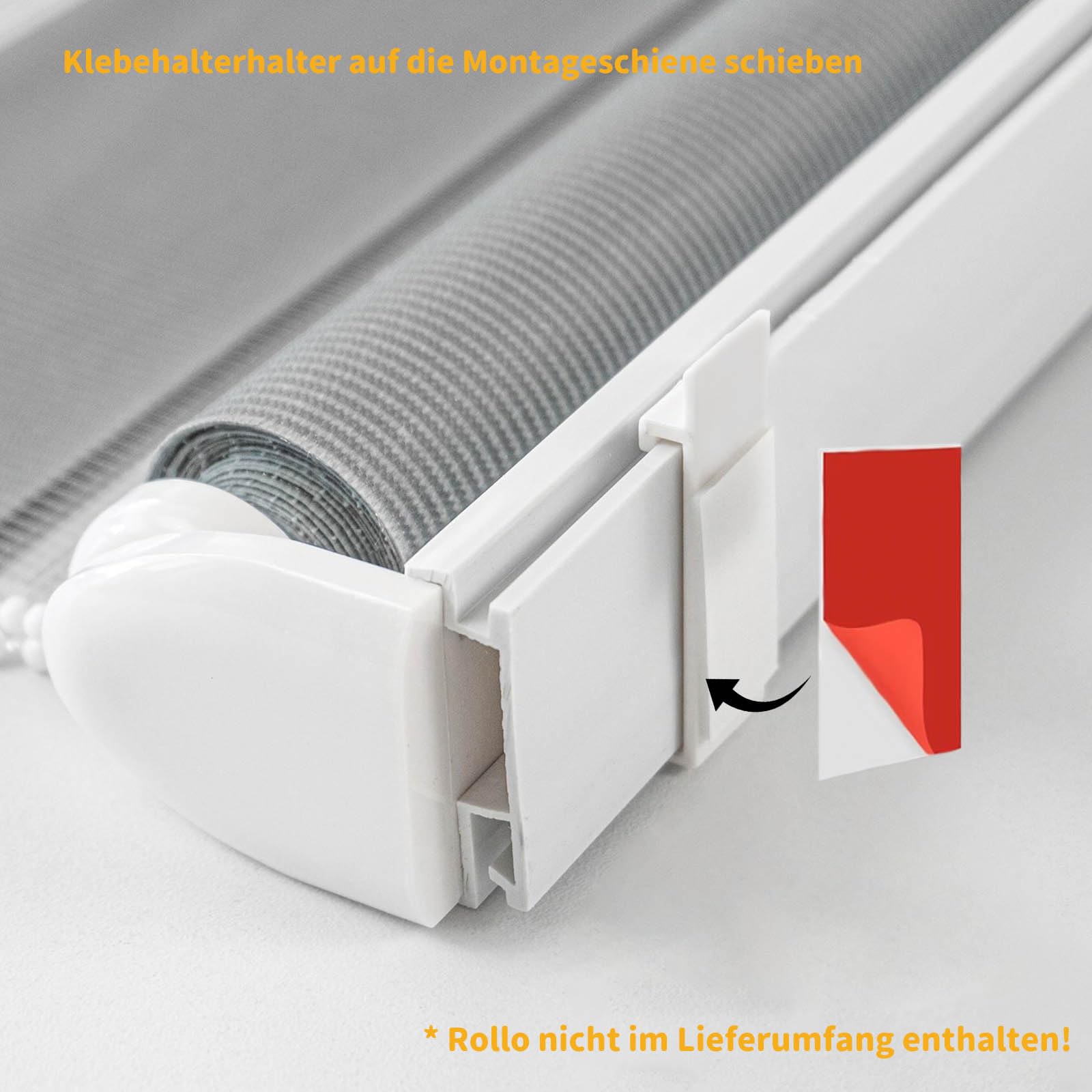 Supporti Per Tenda A Rullo - 8 Pezzi, Adesivi, Senza Foratura, Per Finestre PVC E Metallo - Foto 10