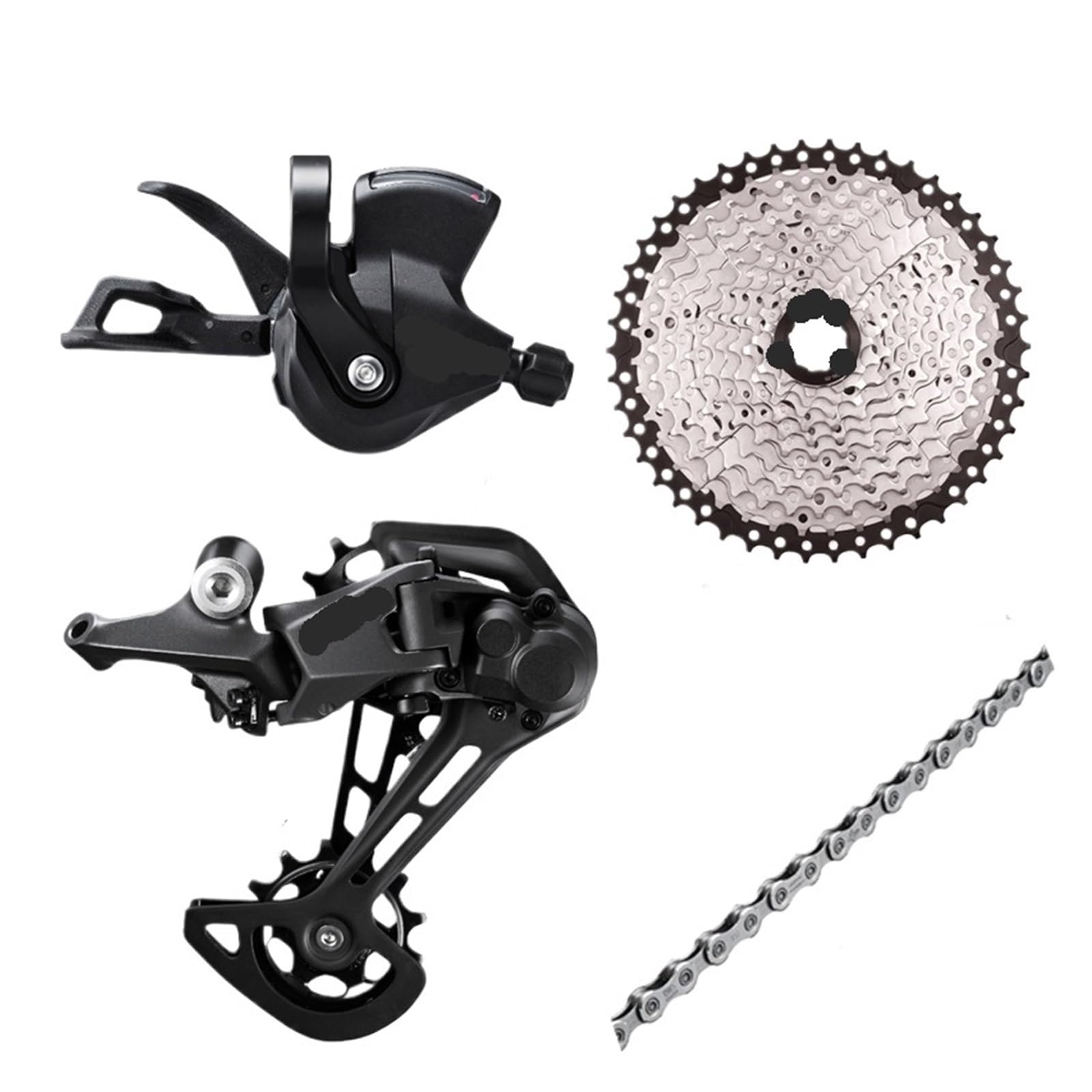 Compatible con Grupo M5100 1X11Speed ​​Palanca de Cambio desviador Trasero Cassette Bicicleta MTB 46T 50T 52T