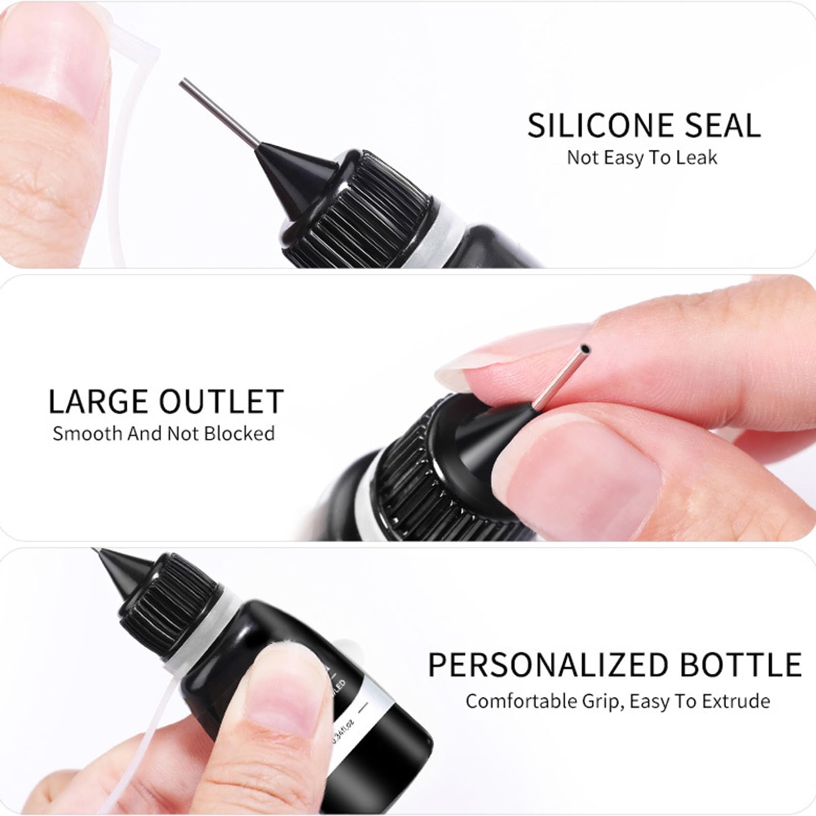 Glue Du Charme De L'ongle | Gel De Strass De 10 Ml De Longue Durée, Adhésif Fort 3 D Accessoires De Design S Effort Pour Créer Des Conceptions D'ongles 3d; Perfectionner Vos Ongles À La Mode Et Obteni