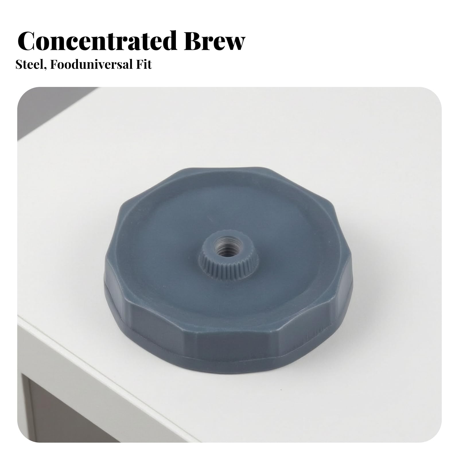 Milageto Filtro in Metallo Riutilizzabile | Compatto, Filtro in Acciaio Inox per Caffettiera a Pressione, Facile da Riporre, Bar