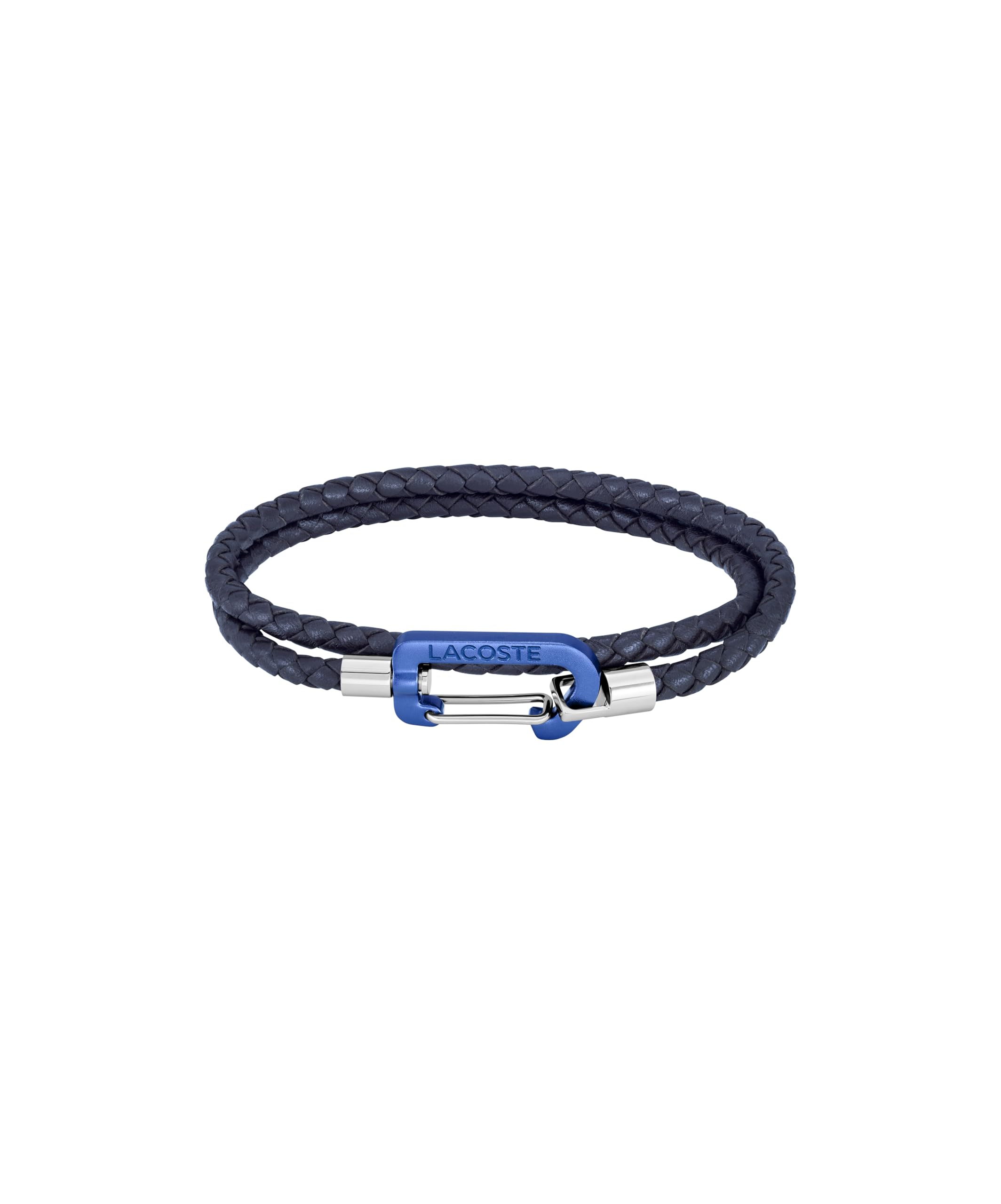 Lacoste Men's Brown Matt Double Wrap Bracelet, Sports Direct