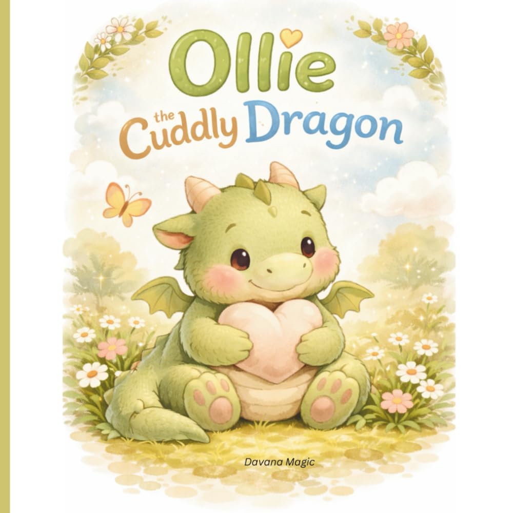 Ollie the Cuddly Dragon: A Gentle Bedtime Story About Kindness