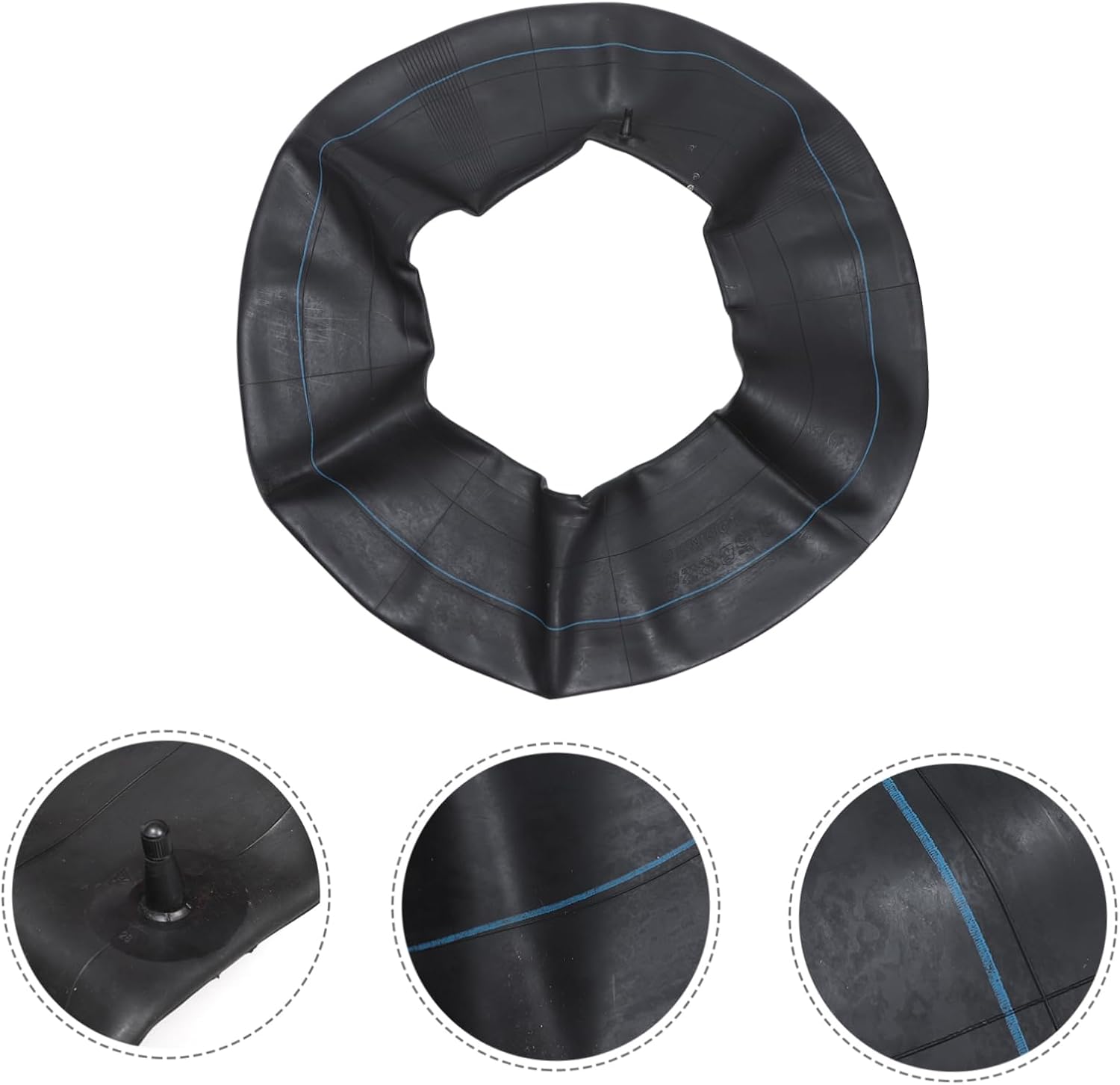 Heavy-Duty Inflatable Snow Tube for Adults Thickened Design for Sledding Durable Inner Ring for Winter Outdoor Fun Easy to Clean and Maintain