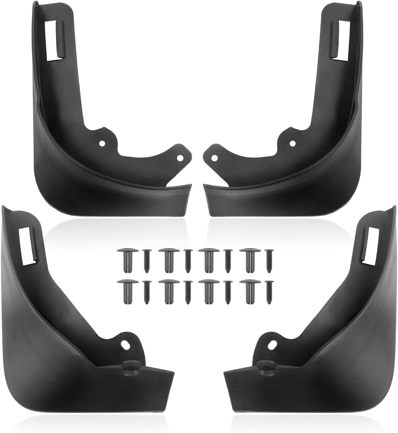 4PCS Mud Flaps for Car,Front & Rear Wheel Flares Splash