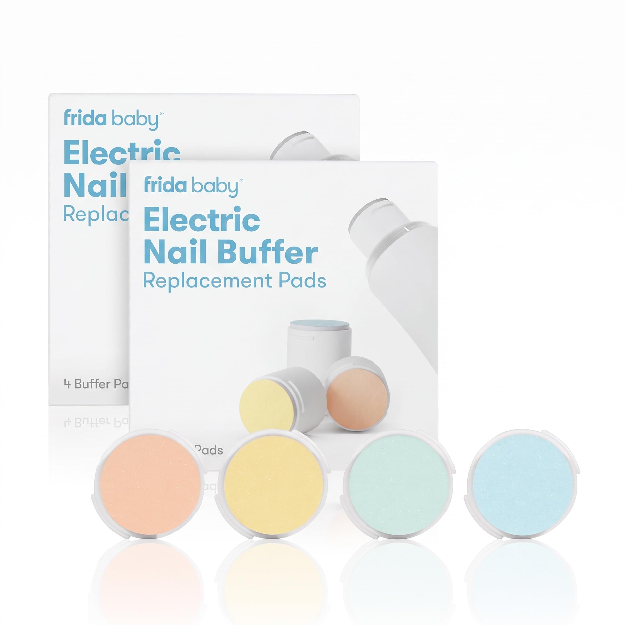 Frida Electric Nail Buffer, Safe Baby Nail File & Trimmer Kit, White — Amazon image 7
