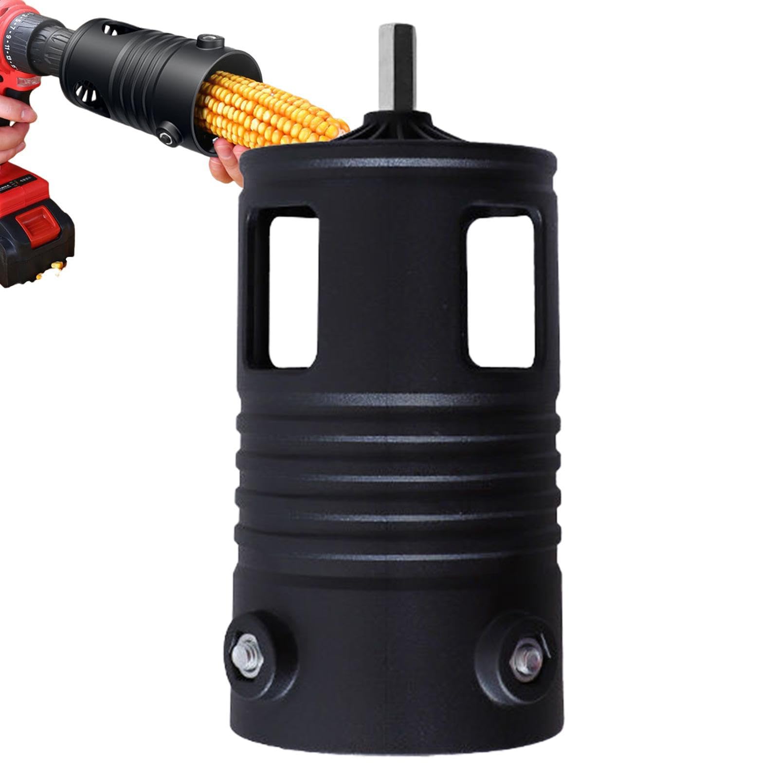 Strumento Per Sgranare Le Pannocchie Di Mais - Accessorio Per Trapano Elettrico,Pelatore Automatico Per Pannocchie Di Mais | Adatto Per Agricoltori, Camerieri, Nonna, Nonno, Madre, Padre, Famiglia, Am