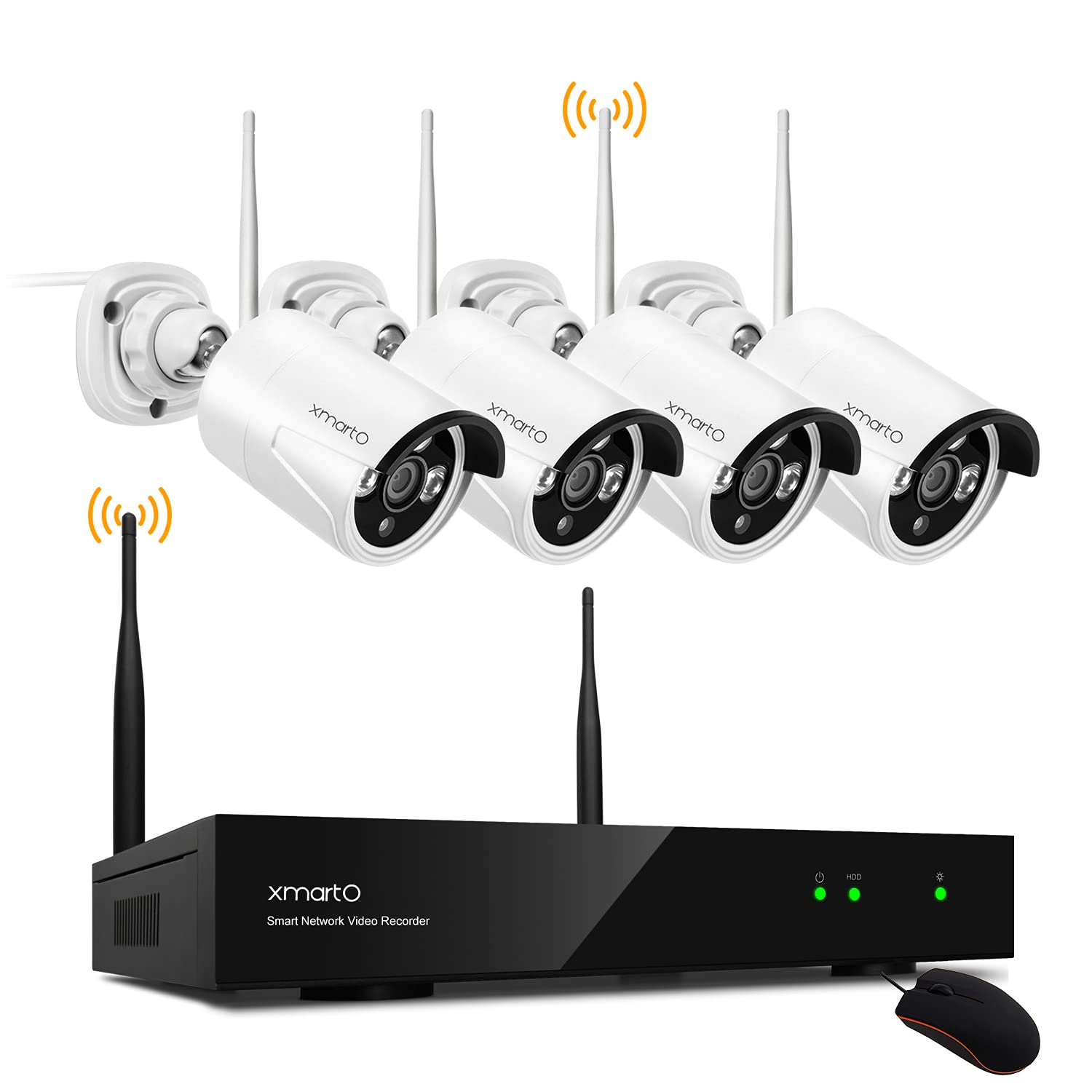 Buy [Dual WiFi 3MP Audio Camera] xmartO Home Security Camera System